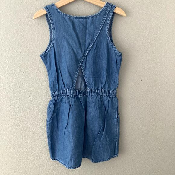 Rockets of Awesome Chambray Tank Dress - Blue - 6 - Picture 4 of 9